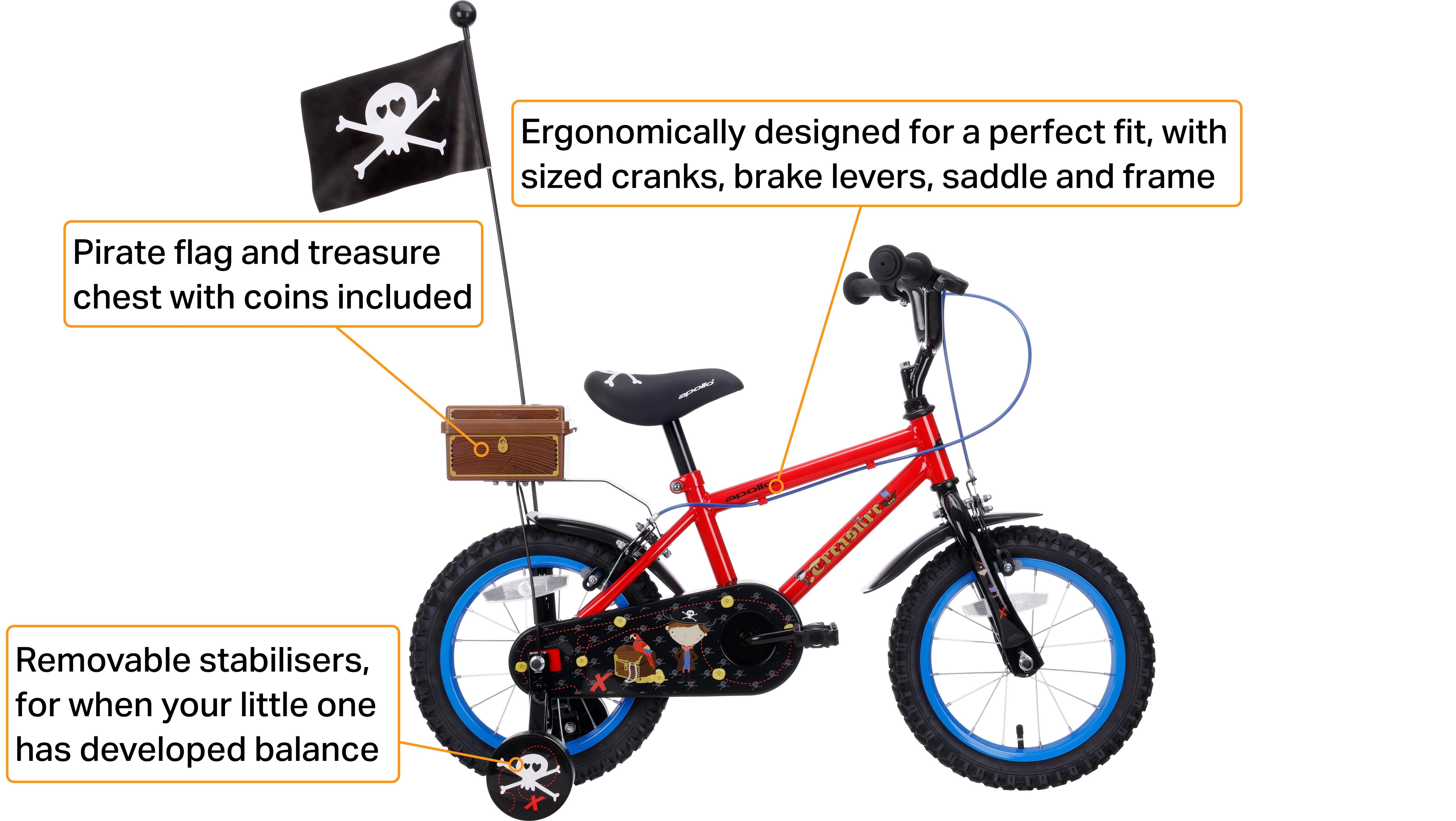 Apollo Treasure 14" Bike