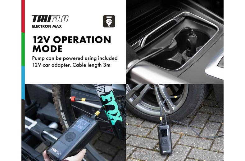 Truflo Electron Max Electric Tyre Inflator & Power Bank Truflo Electron Max Electric Tyre Inflator & Power Bank
