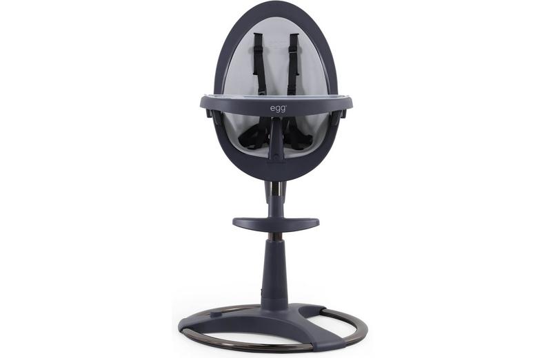 Egg Highchair with Seat Pad - Grey Egg Highchair with Seat Pad - Grey