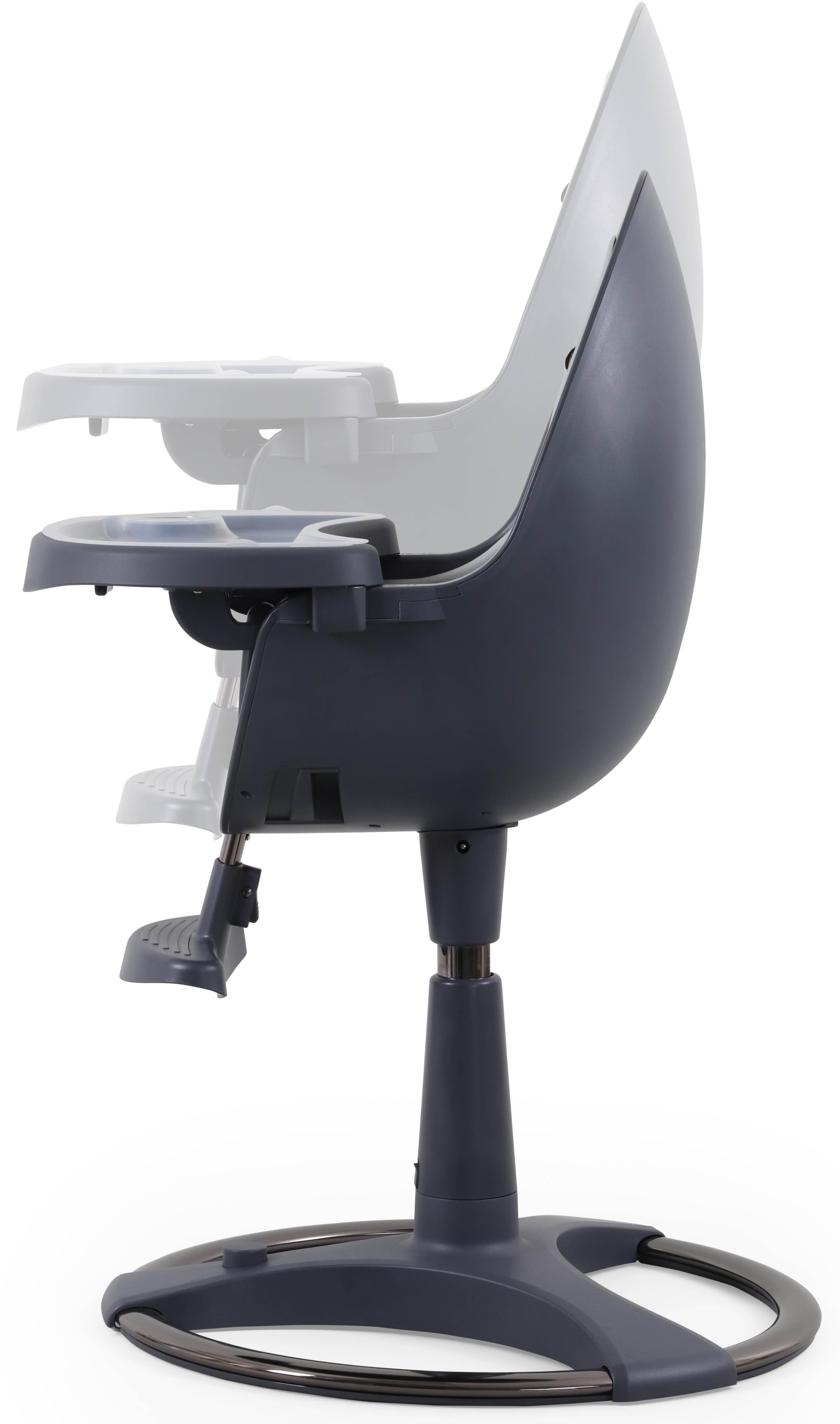 Egg Highchair with Seat Pad - Grey