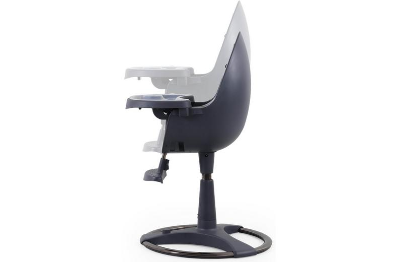 Egg Highchair with Seat Pad - Grey Egg Highchair with Seat Pad - Grey