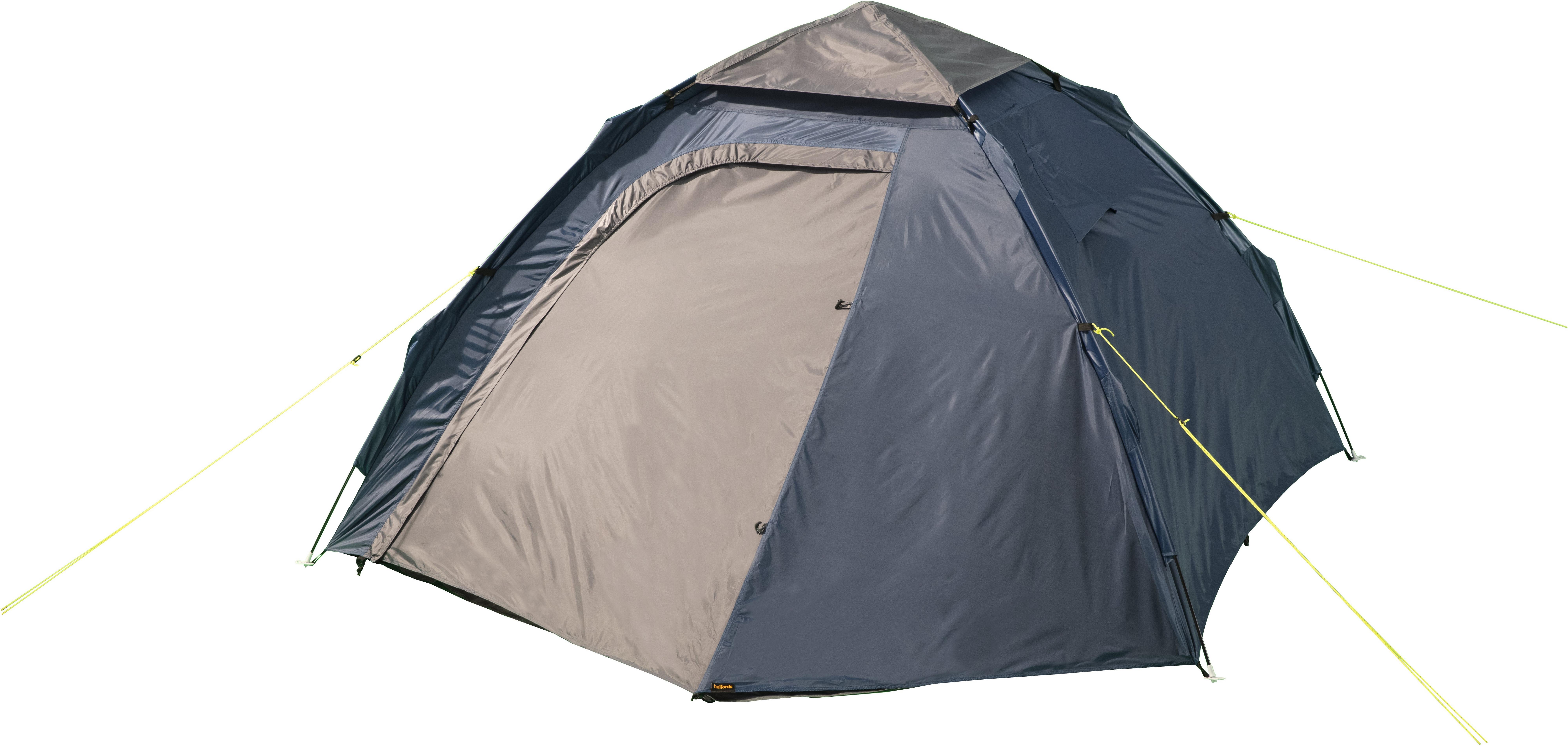 Halfords Premium 4 Person Quick - Up Dome Tent