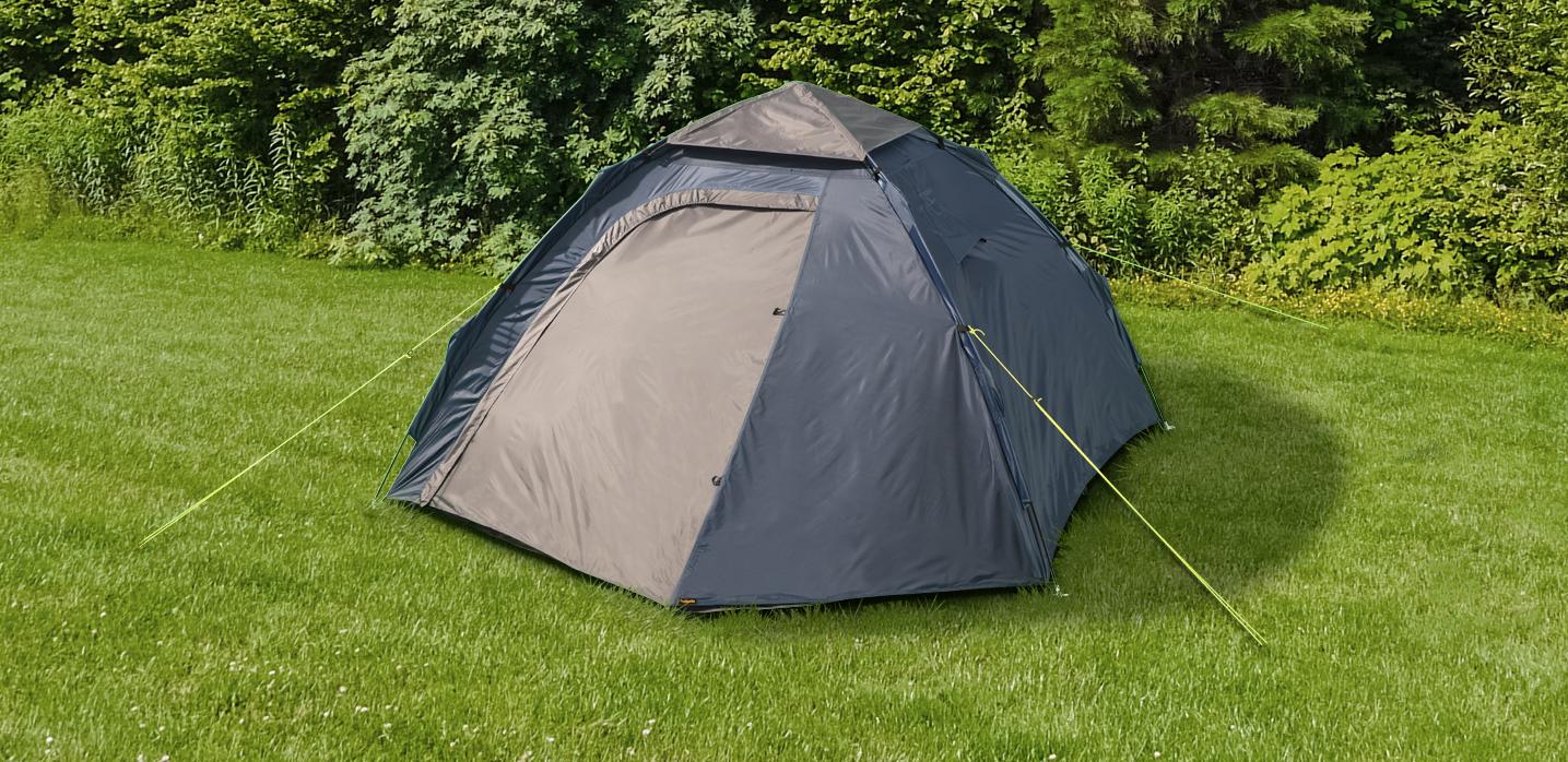Halfords Premium 4 Person Quick - Up Dome Tent