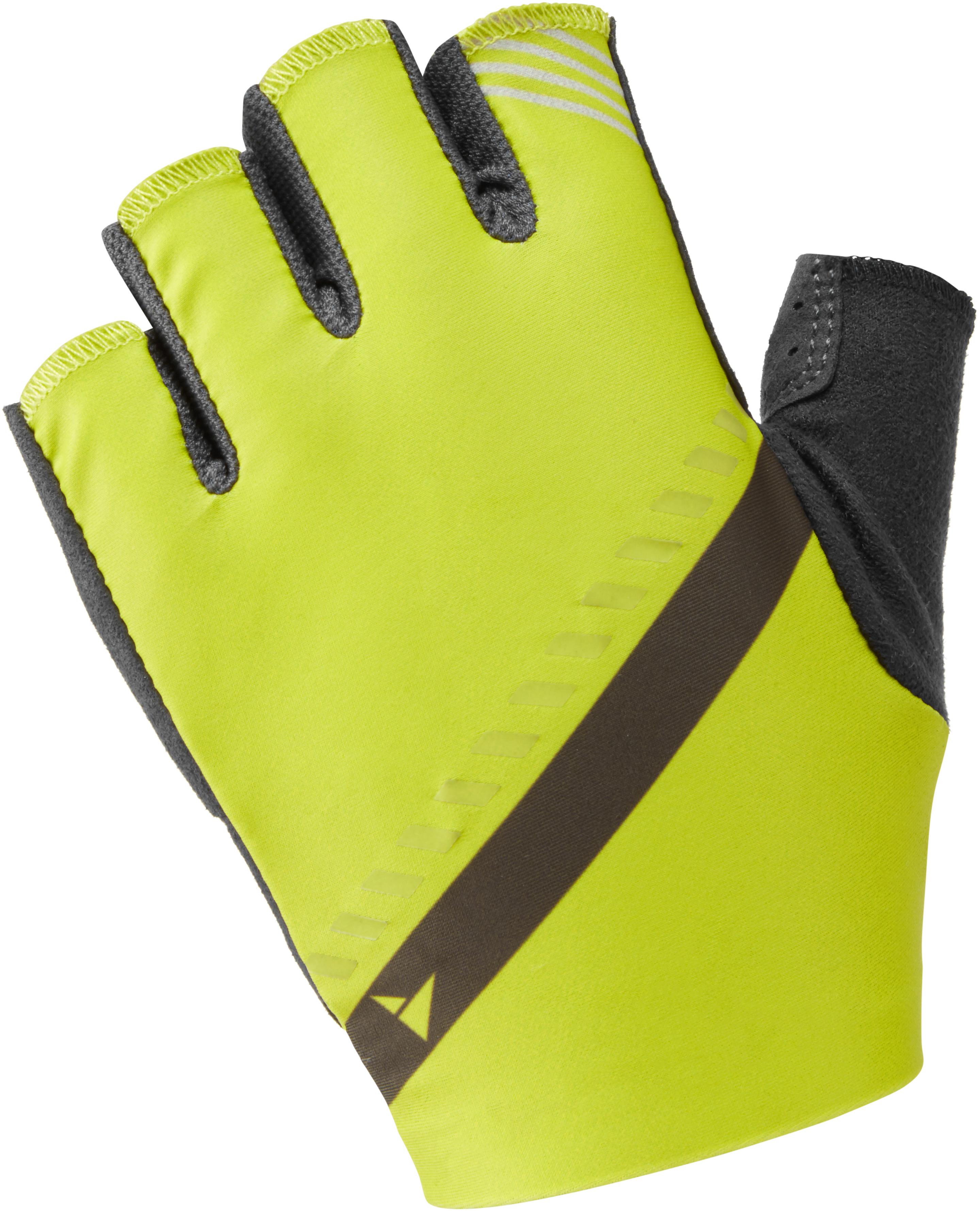 Halfords Altura Progel Unisex Cycling Mitts Lime/Olive S | Extra 8% off for BC Members