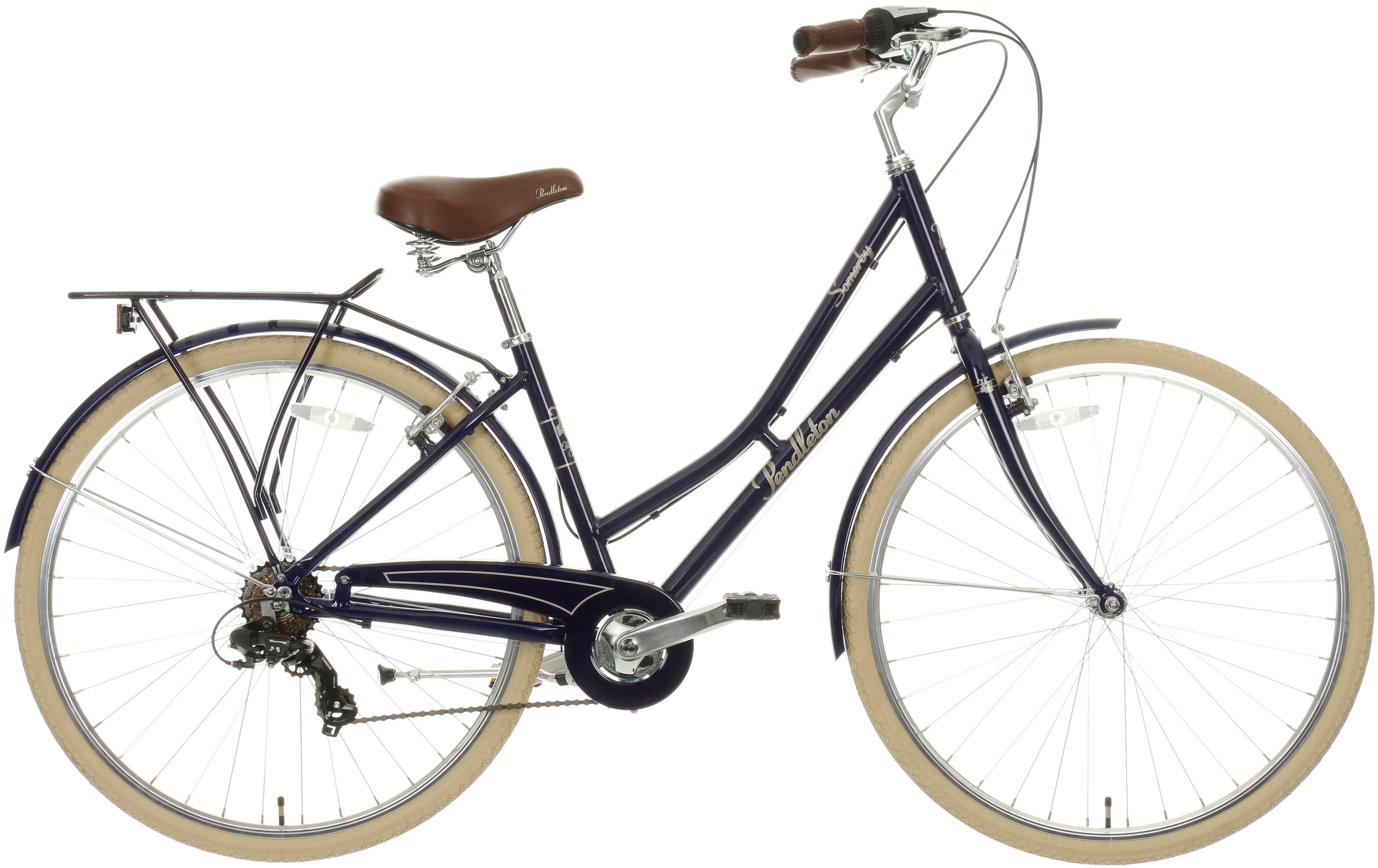 Pendleton Somerby Hybrid Bike - Midnight Blue 17 Inch