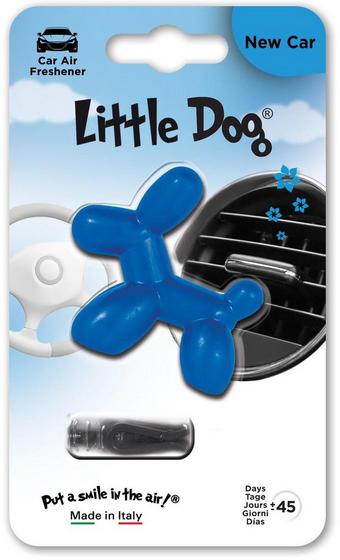 Little Dog Blue New Car Scent Air Freshener