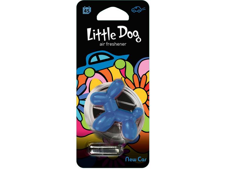 Little Dog Blue New Car Scent Air Freshener