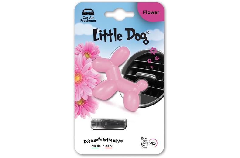 Little Dog Pink Flower Air Freshener Little Dog Pink Flower Air Freshener