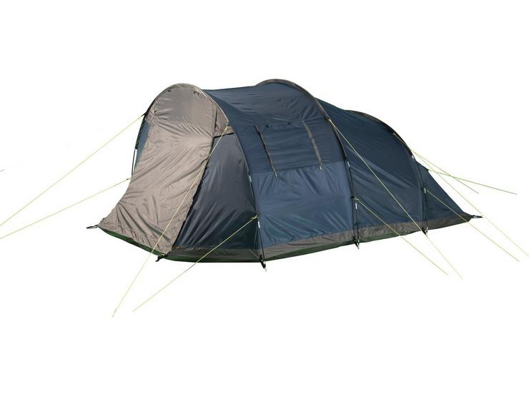 Halfords 4 Person Tunnel Tent with Canopy