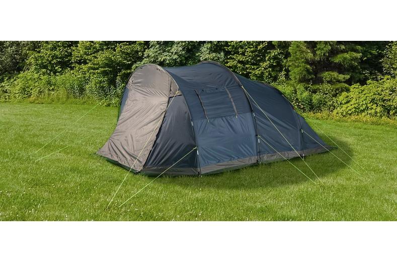 Halfords 4 Person Tunnel Tent with Canopy Halfords 4 Person Tunnel Tent with Canopy