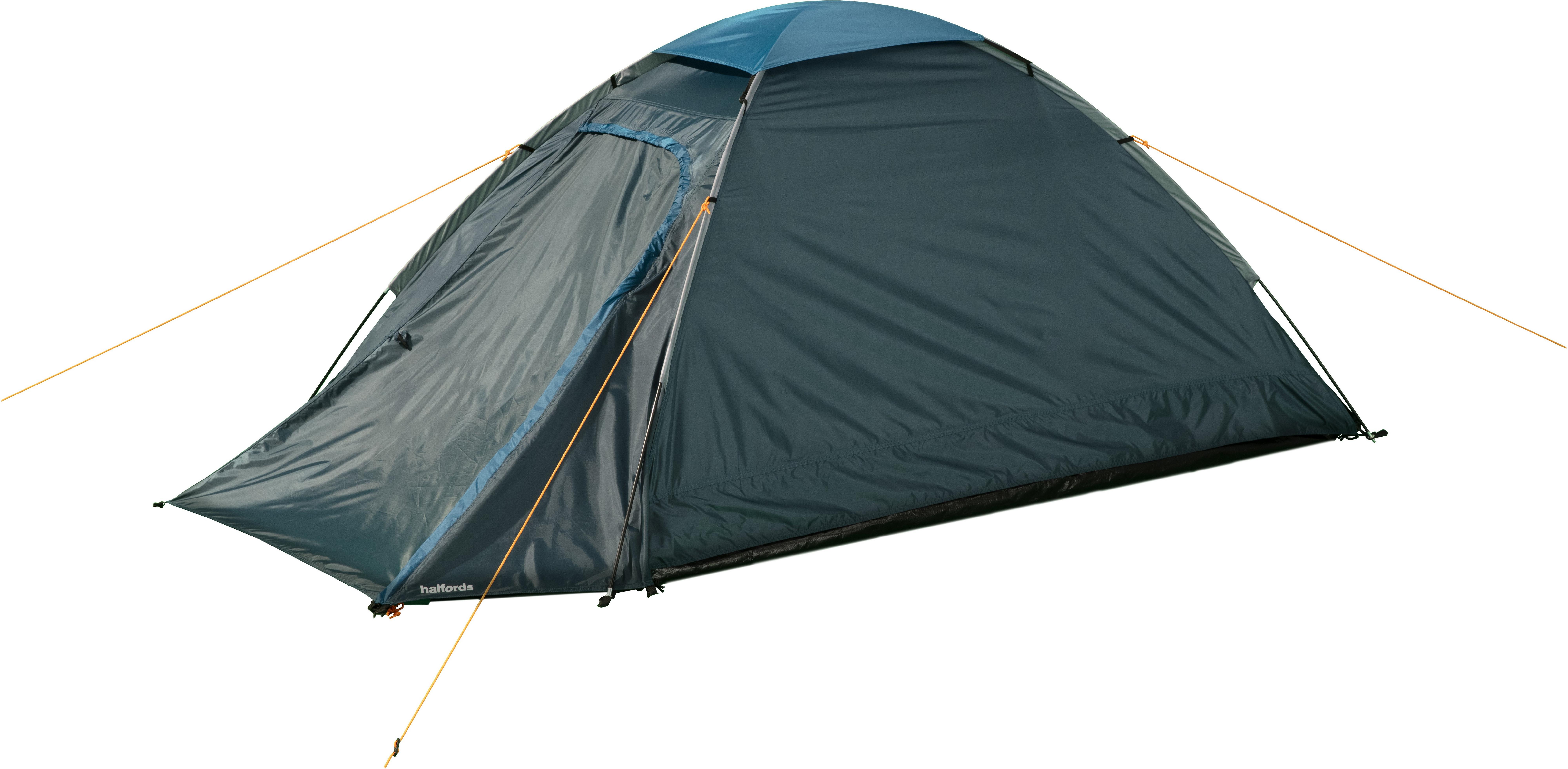 Halfords 2 Person Xl Dome Tent With Porch