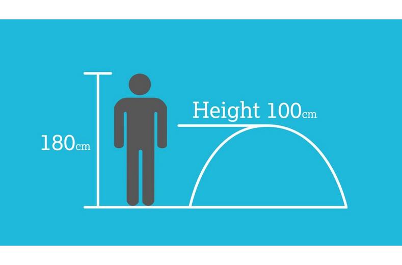 Halfords 2 Person XL Dome Tent With Porch Halfords 2 Person XL Dome Tent With Porch