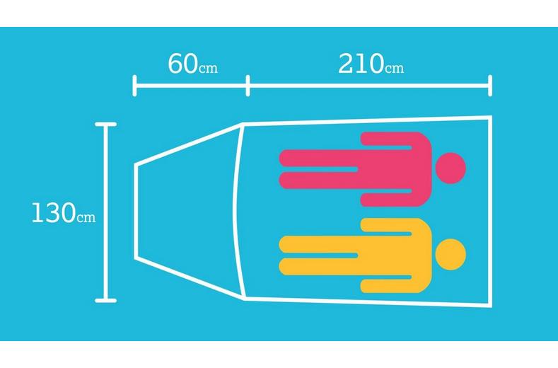 Halfords 2 Person XL Dome Tent With Porch Halfords 2 Person XL Dome Tent With Porch