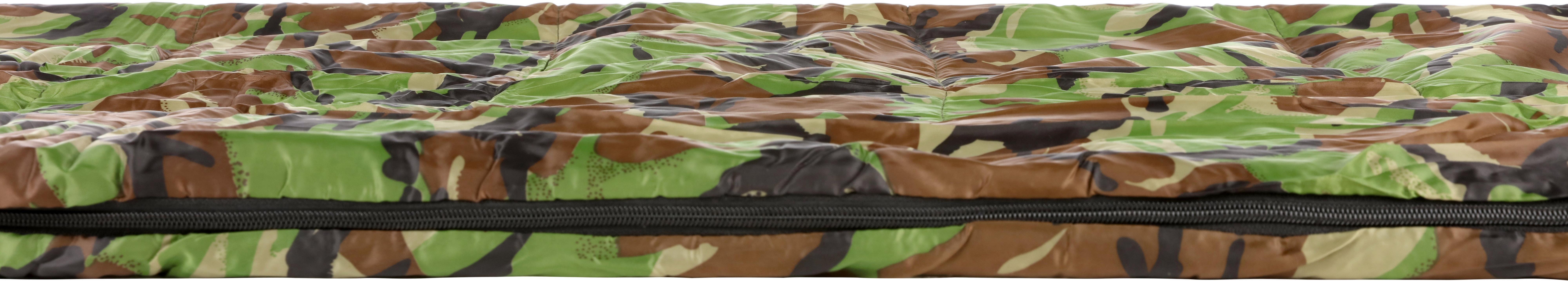 Halfords Camouflage Envelope Sleeping Bag