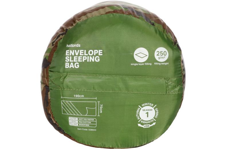 Hal Camouflage Envelope Sleeping Bag Hal Camouflage Envelope Sleeping Bag