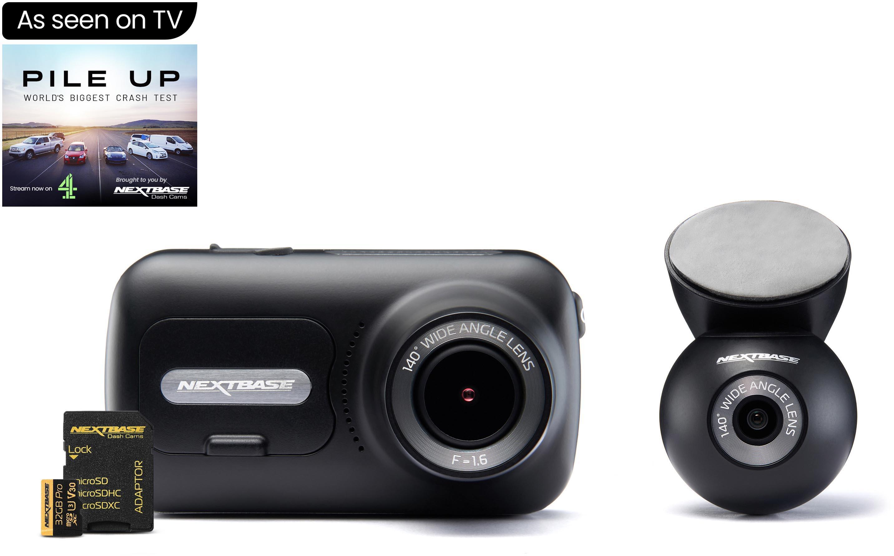 Nextbase 320Xr+ Front And Rear Dash Cam Bundle With 32Gb Sd Card