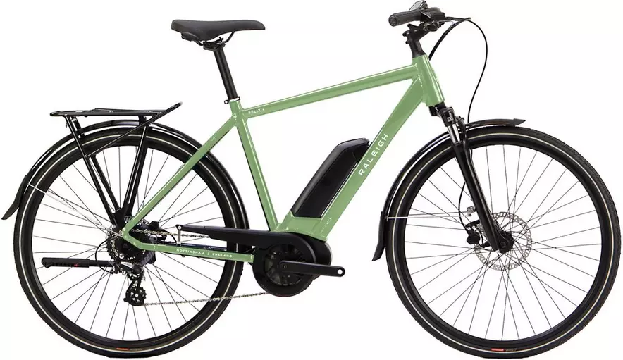 Raleigh felix 700c crossbar electric hybrid bike new arrivals