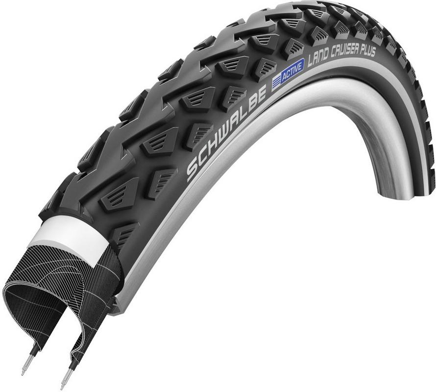 Halfords Schwable Schwalbe Land Cruiser Plus Bike Tyre, 700X40C | Extra 8% off for BC Members