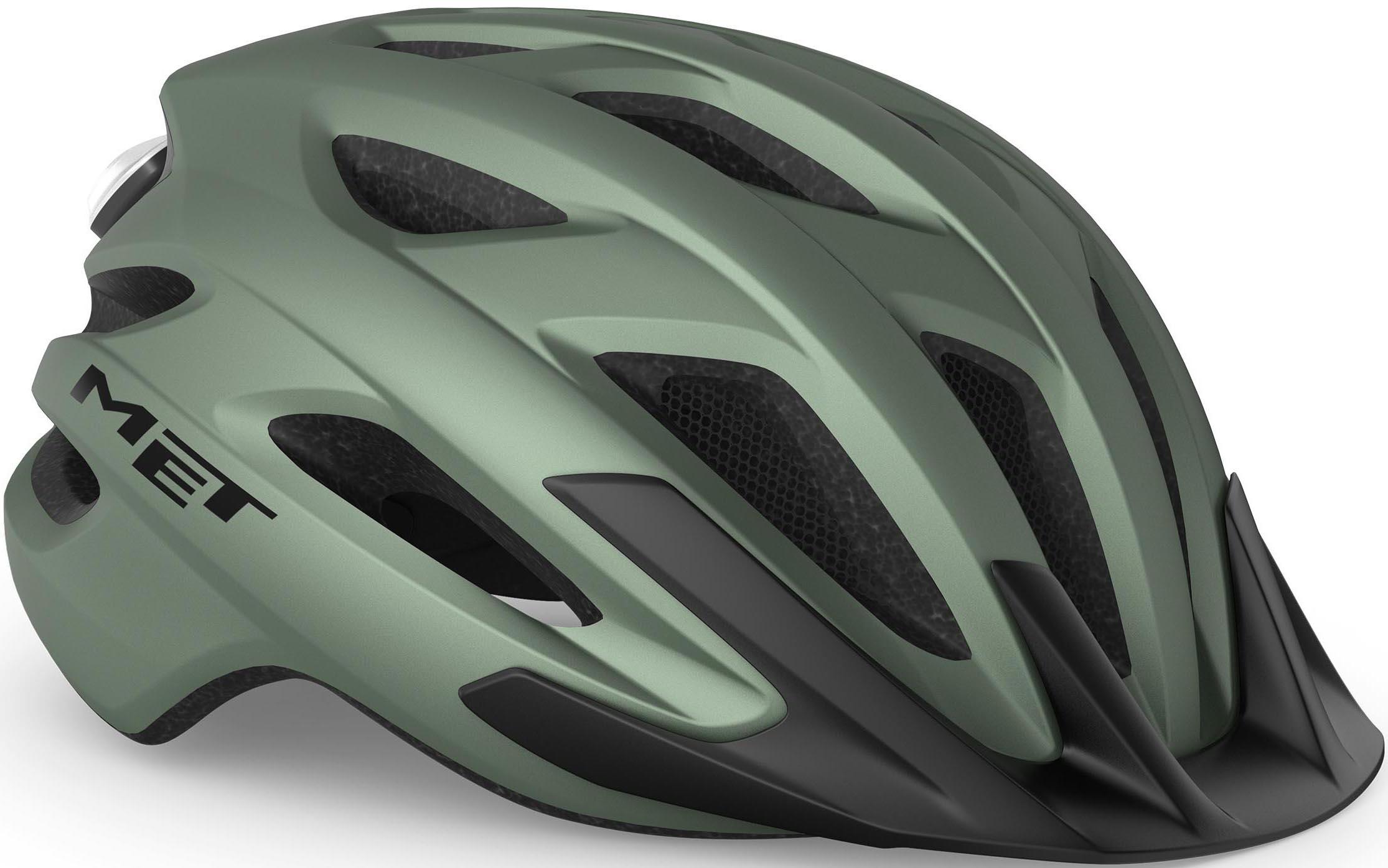 Halfords MET Crossover MIPS, Sage Matt, 52-59cm | Pricematch, Extra 8% off for BC Members, Free Bike Health Check, Cycle2Work Scheme & 0% APR Finance.