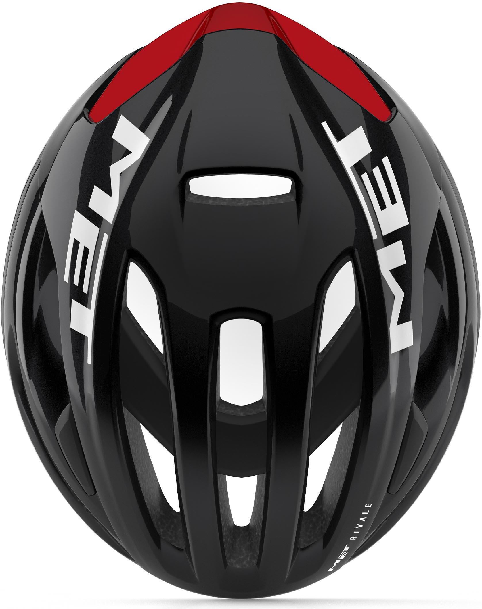 MET Rivale MIPS Helmet, Glossy Silver Grey, Medium