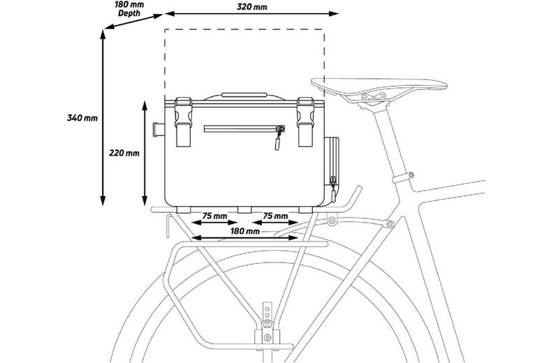 Zefal Z Traveller 60 Rack Bag Zefal Z Traveller 60 Rack Bag