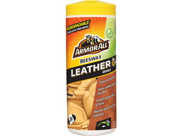 Armor All Leather Wipes 24 Pack