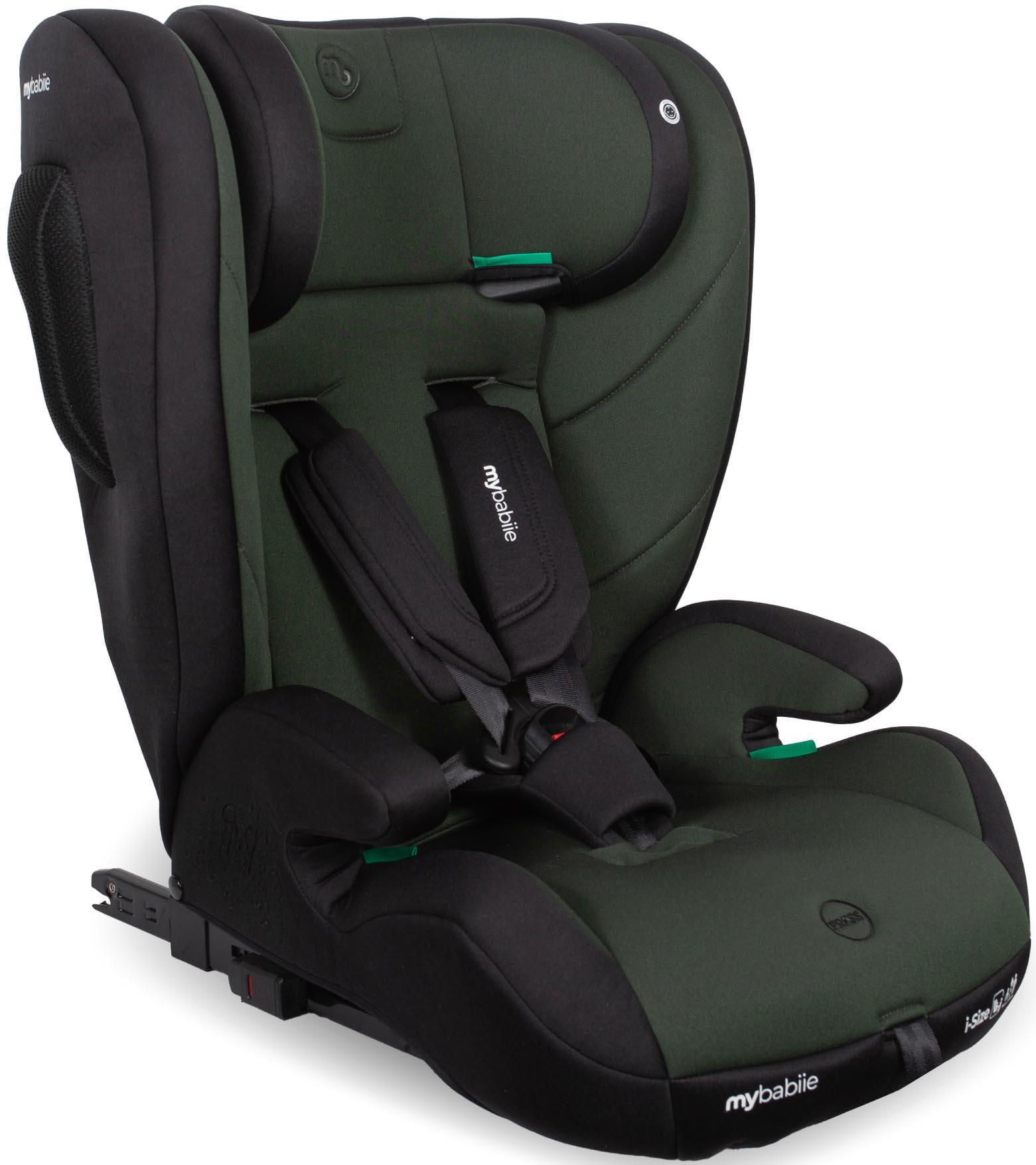 My Babiie MBCS75 Toddler to Booster R129 Car Seat with ISOFIX - Forest Green