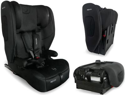 My Babiie MBCS80 Foldable Toddler to Booster R129 Car Seat with ISOFIX - Black