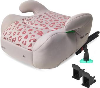 My Babiie MBCSB20 Booster R129 Car Seat with ISOFIX - Pink Leopard