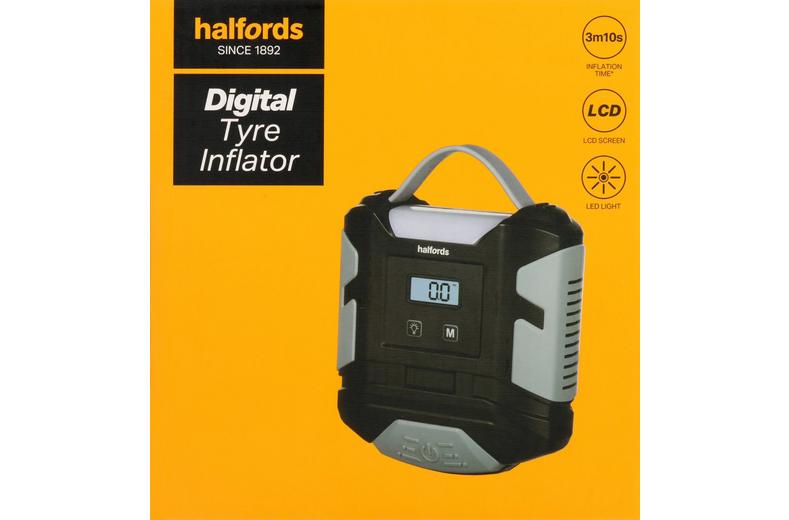 Halfords Digital Tyre Inflator Halfords Digital Tyre Inflator