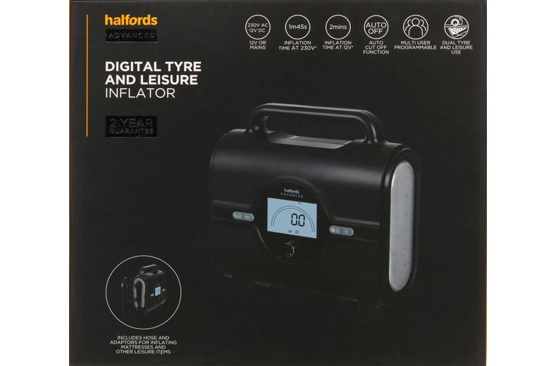 Halfords Advance Tyre and Leisure Inflator Halfords Advance Tyre and Leisure Inflator