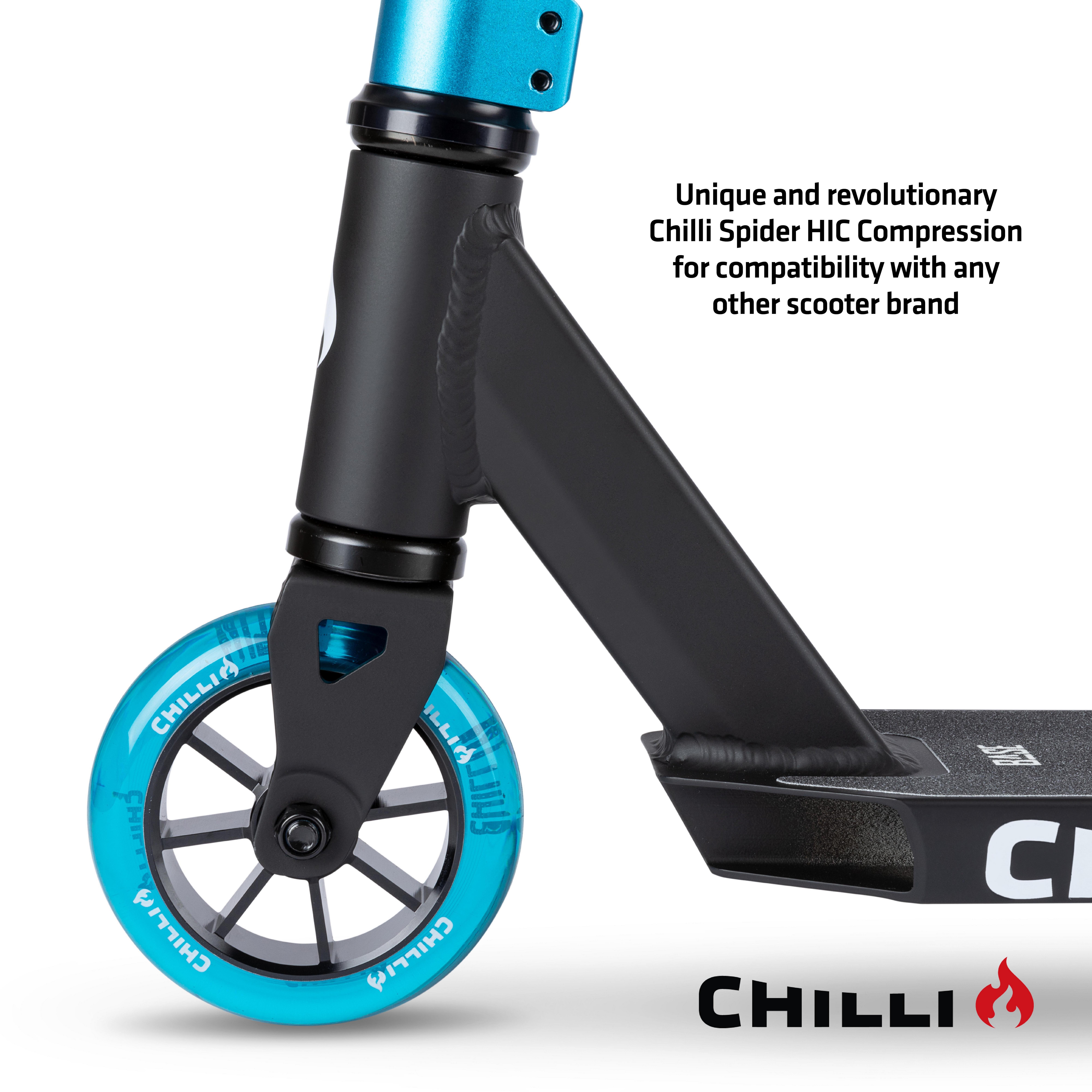 Chilli Base S Stunt Scooter: Blue