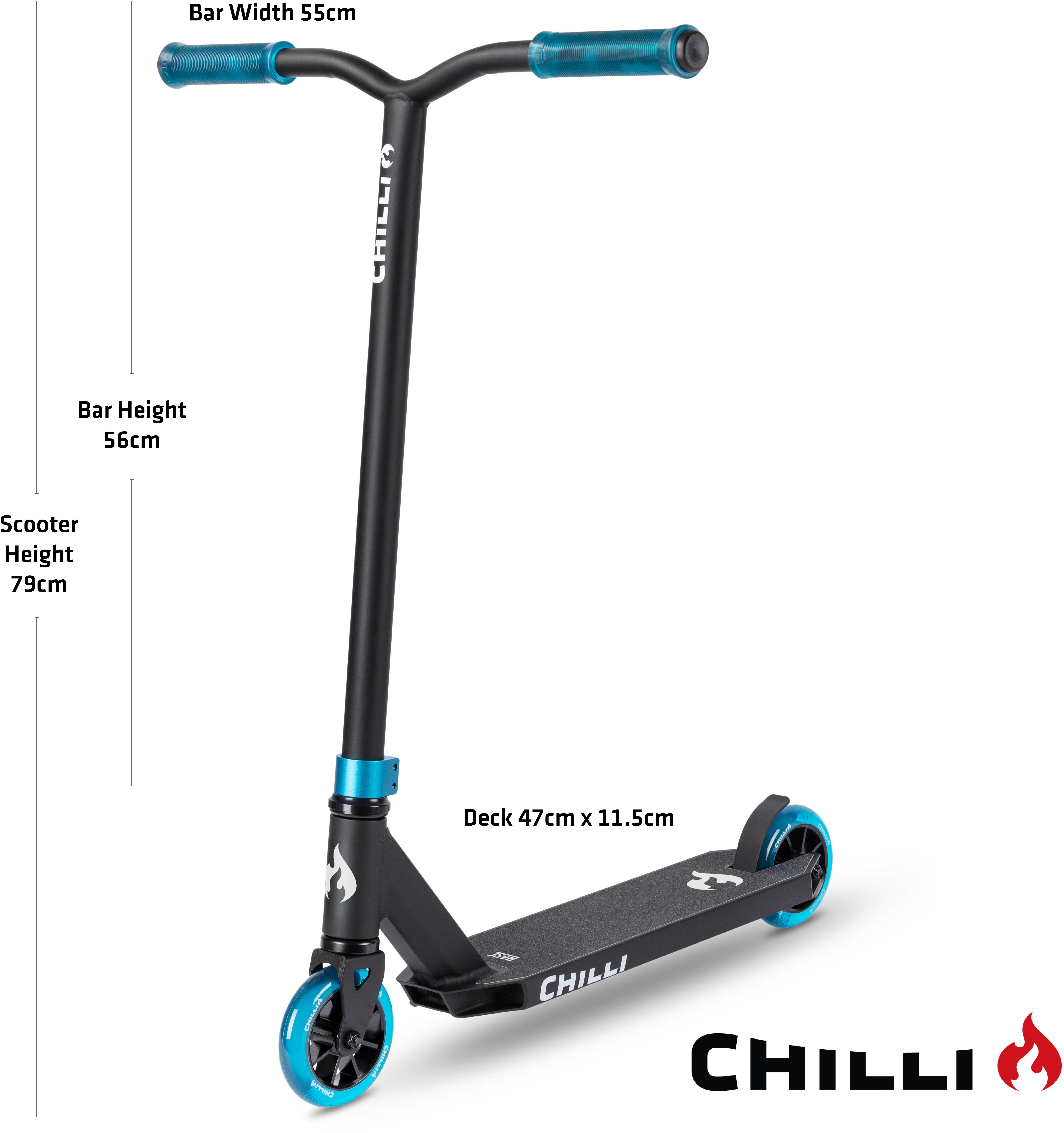 Chilli Base S Stunt Scooter: Blue