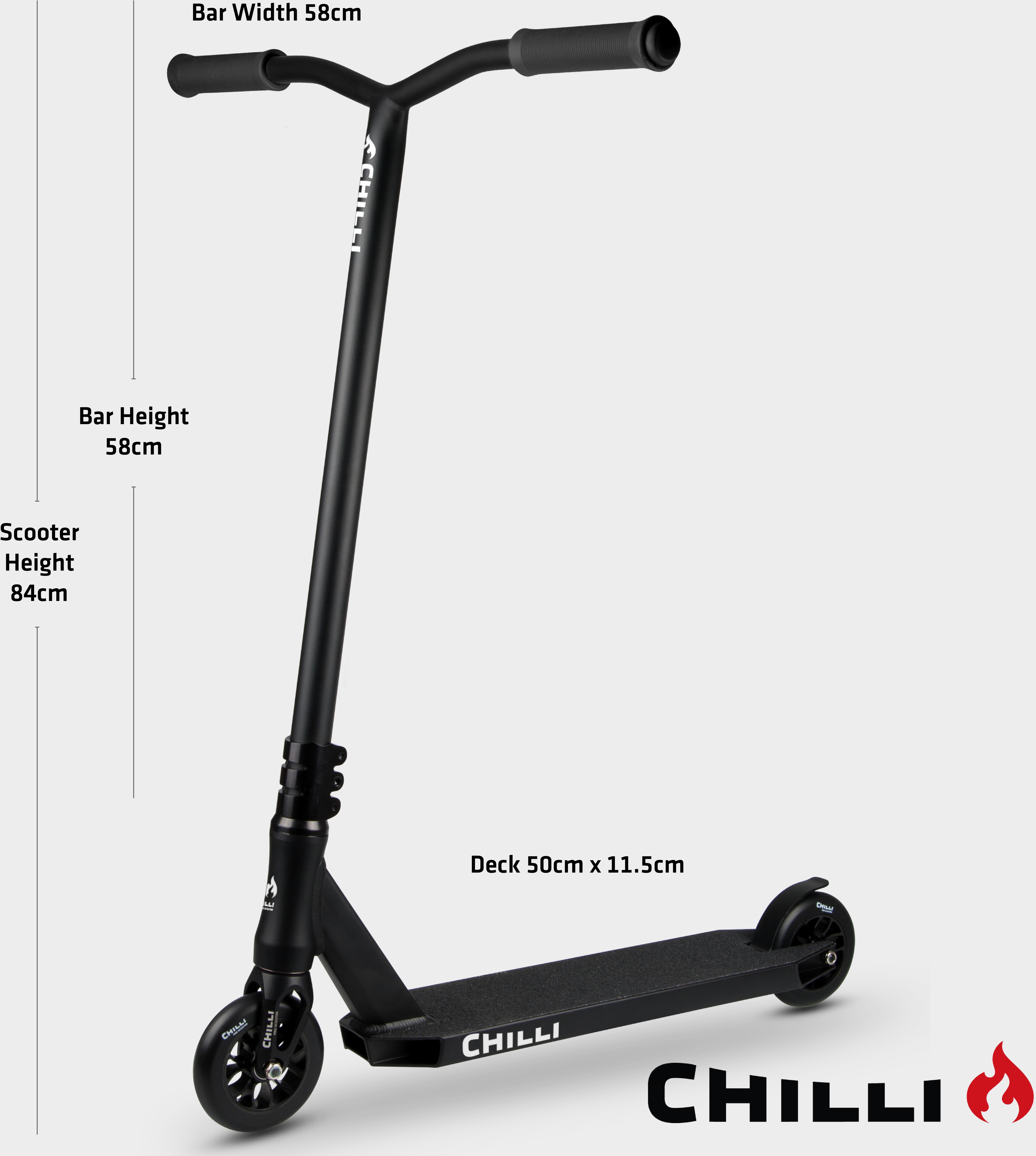 Chilli Reaper Stunt Scooter: Black