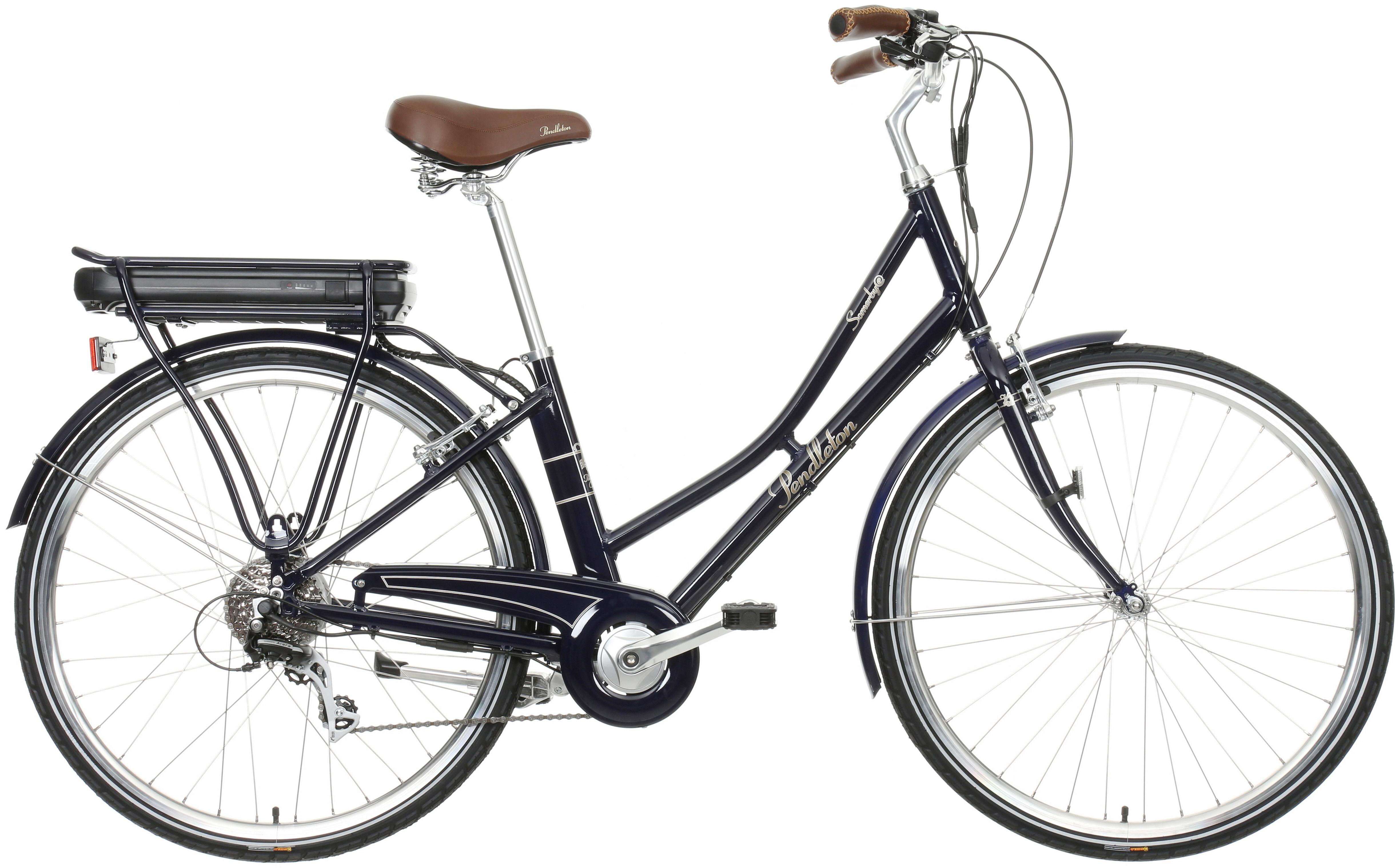 Second Hand Grade B - Pendleton Somerby Electric Hybrid Bike - Midnight Blue - S, M Frames