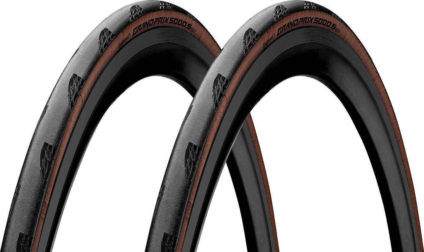 Continental GP5000 S TR Road Tyre Bundle, Tanwall 700x28c