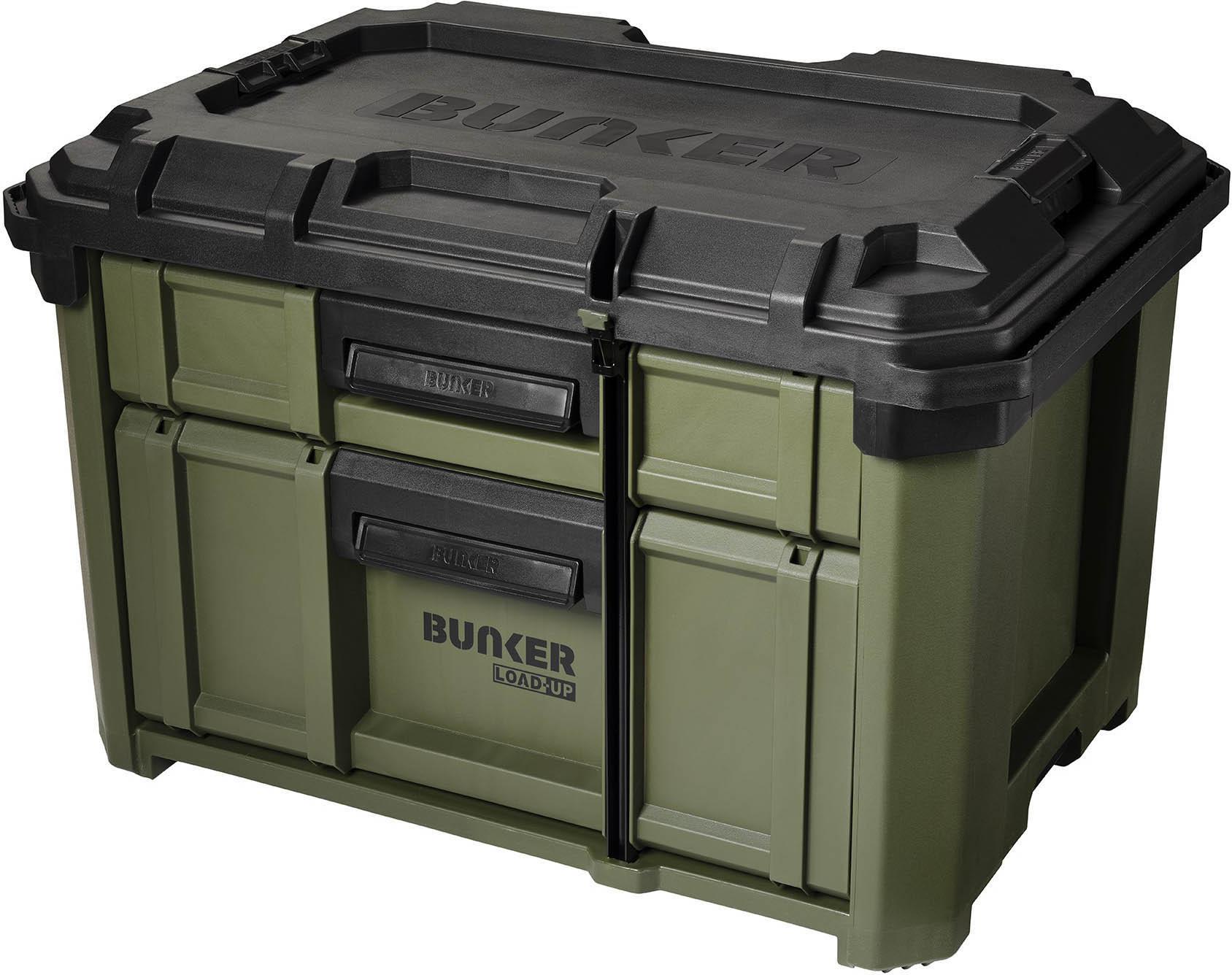 BUNKER Load-Up Stacking 2 Drawer Tool Box 570mm