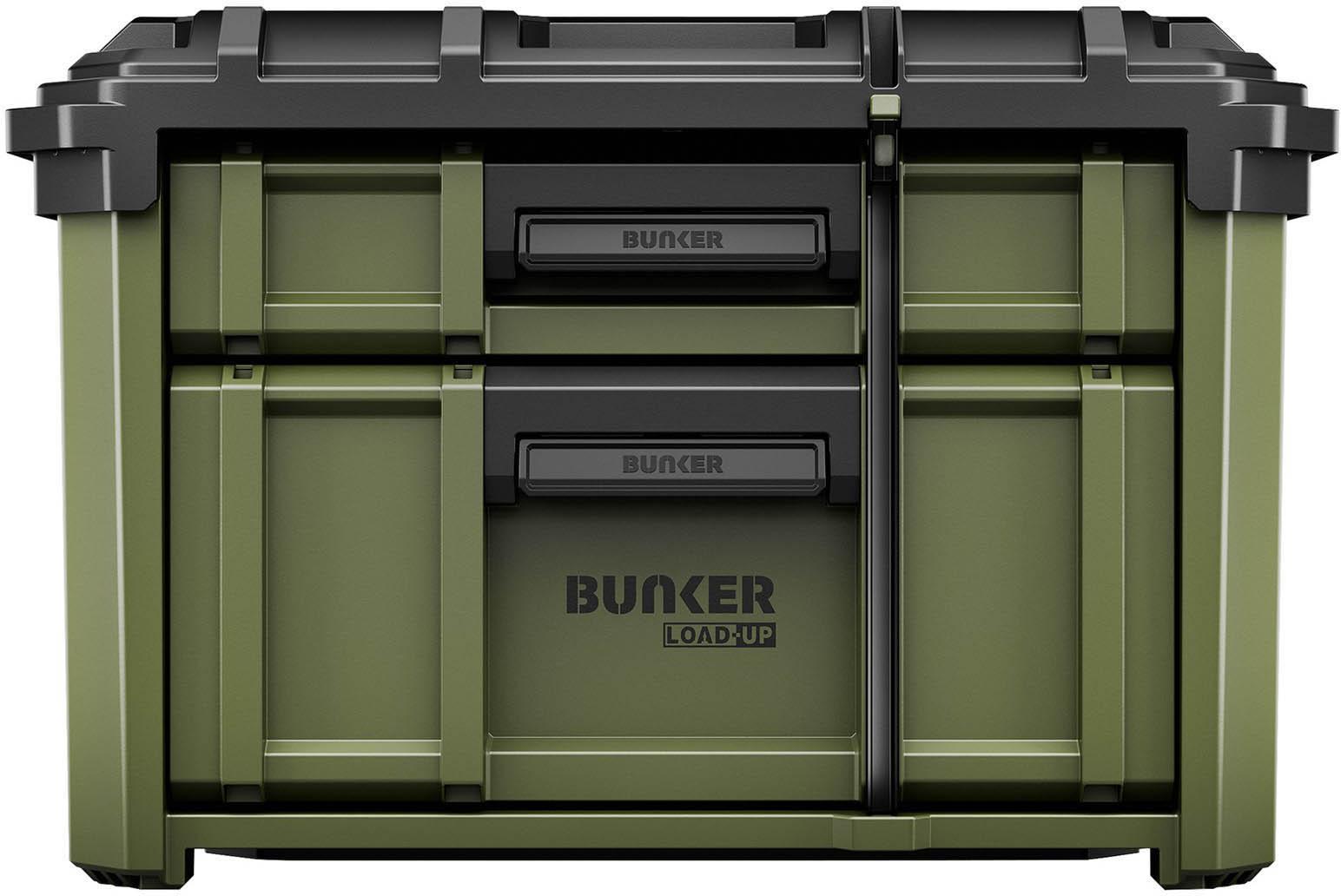 BUNKER Load-Up Stacking 2 Drawer Tool Box 570mm