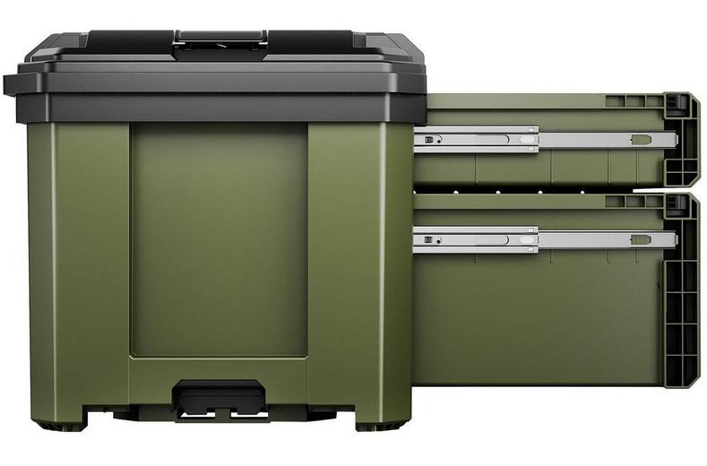 BUNKER Load-Up Stacking 2 Drawer Tool Box 570mm BUNKER Load-Up Stacking 2 Drawer Tool Box 570mm