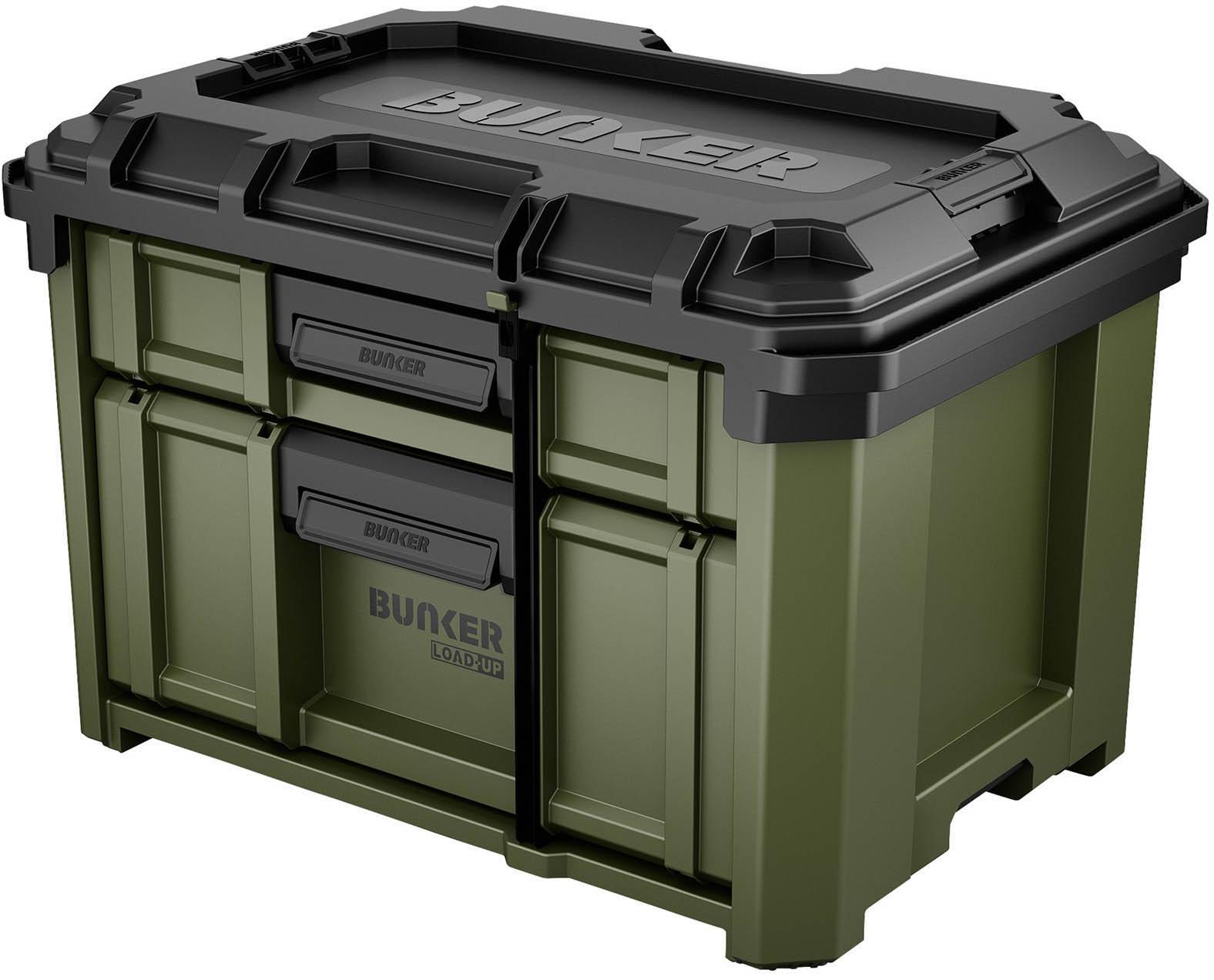 BUNKER Load-Up Stacking 2 Drawer Tool Box 570mm
