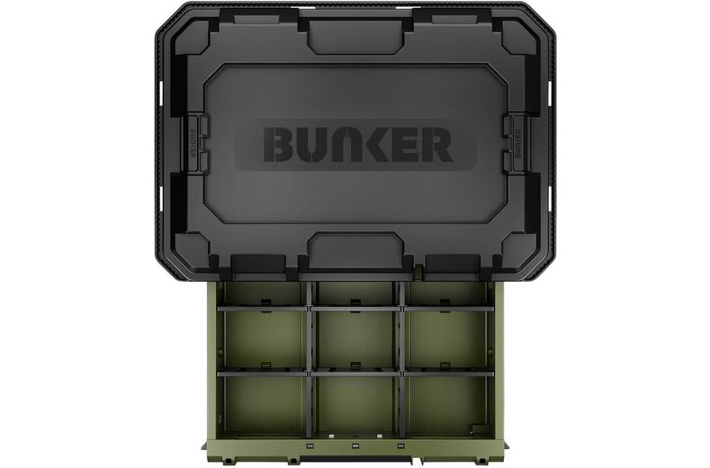 BUNKER Load-Up Stacking 2 Drawer Tool Box 570mm BUNKER Load-Up Stacking 2 Drawer Tool Box 570mm