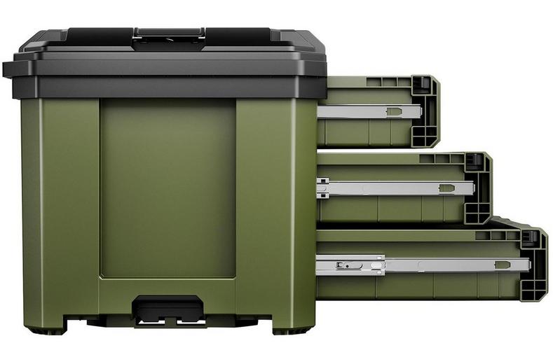 BUNKER Load-Up Stacking 3 Drawer Tool Box 570mm BUNKER Load-Up Stacking 3 Drawer Tool Box 570mm