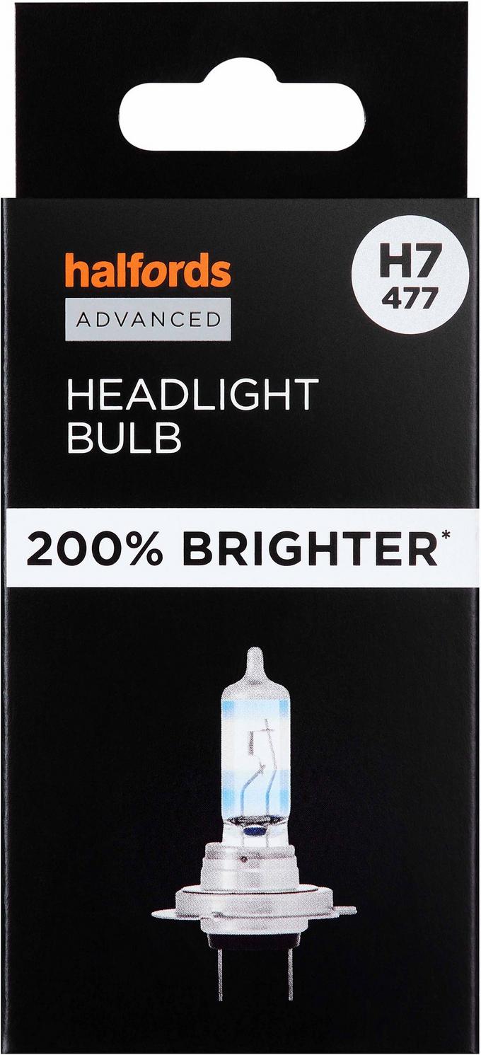 Night Breaker 200% H7 Halogen Headlight Bulb 64210NB200-HCB/Duo Pack