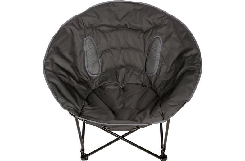 Halfords King Size Camping Moonchair - Grey Halfords King Size Camping Moonchair - Grey