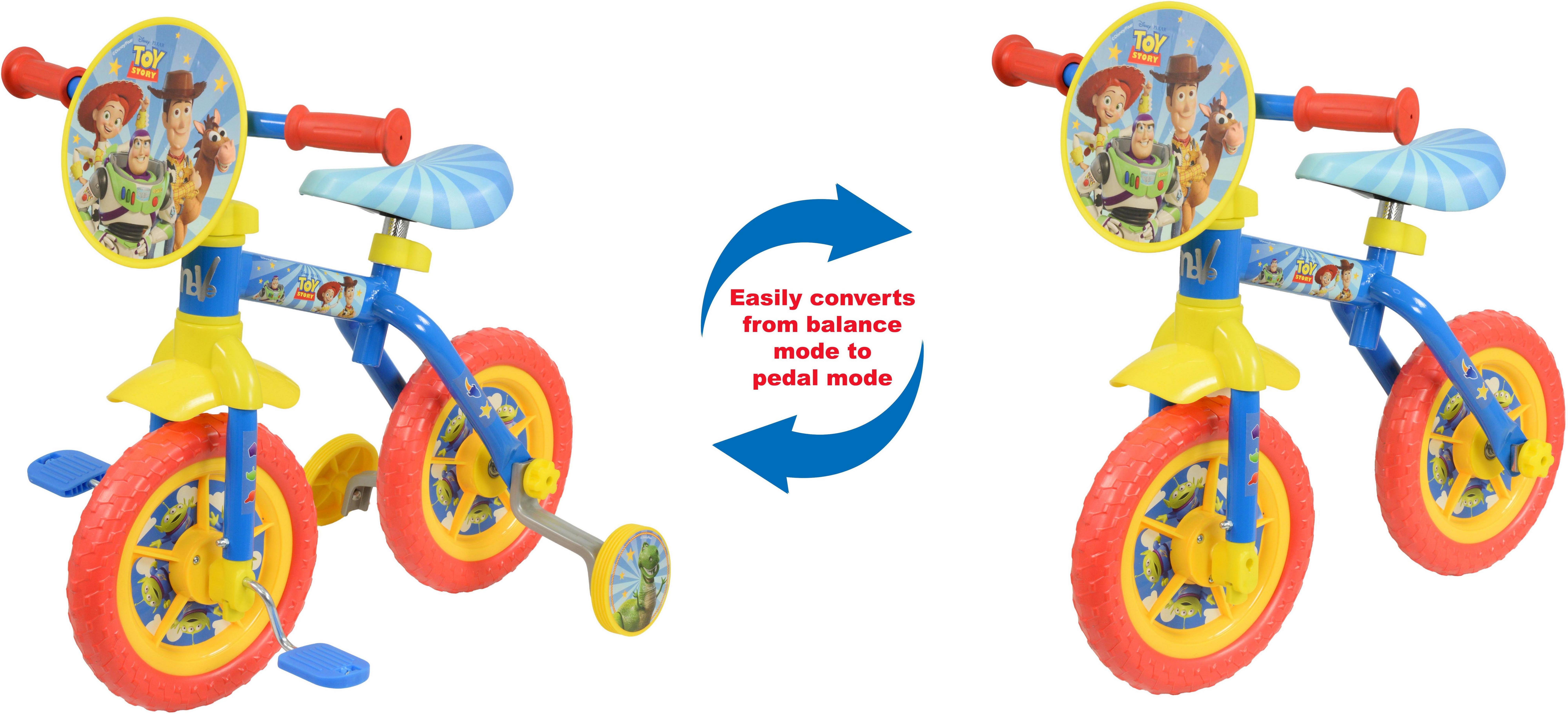Toy Story 2 in 1 Balance Bike - 10" Wheel