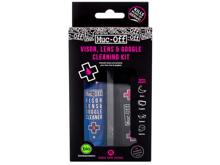 Muc-Off Motorcycle  Visor Lens Cleaning Kit