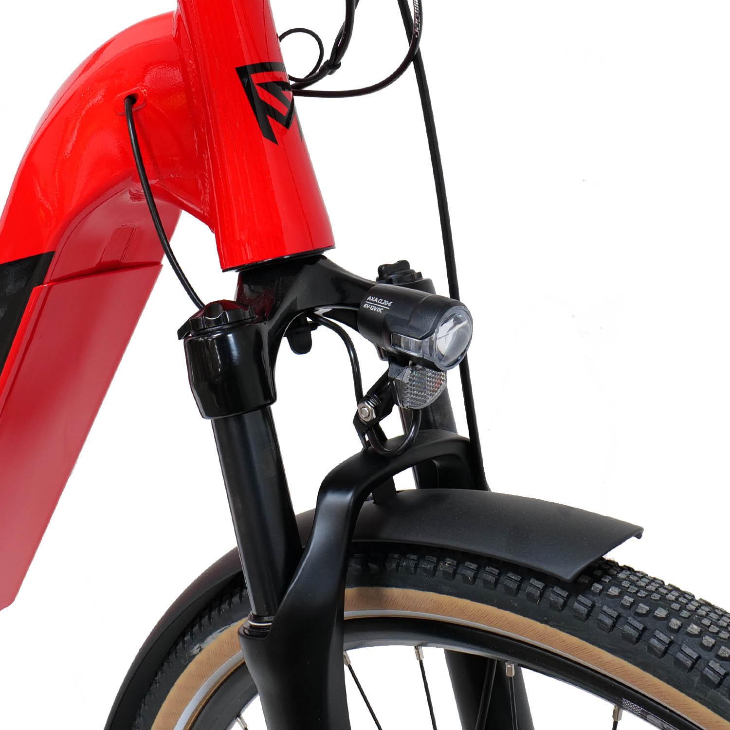 Rock Machine Crossride e400 Touring Electric Bike - L, XL Frames