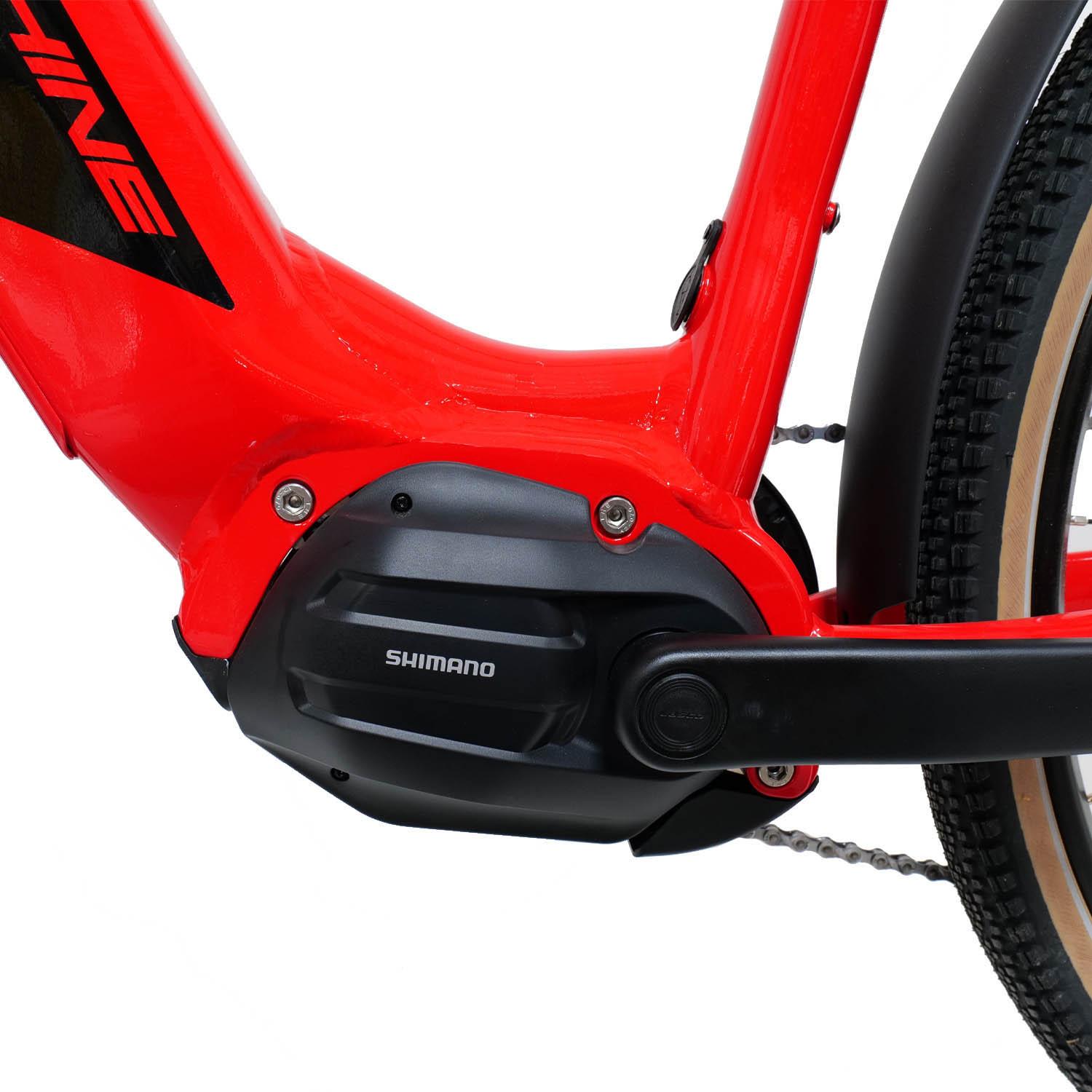 Rock Machine Crossride e400 Touring Electric Bike - L, XL Frames
