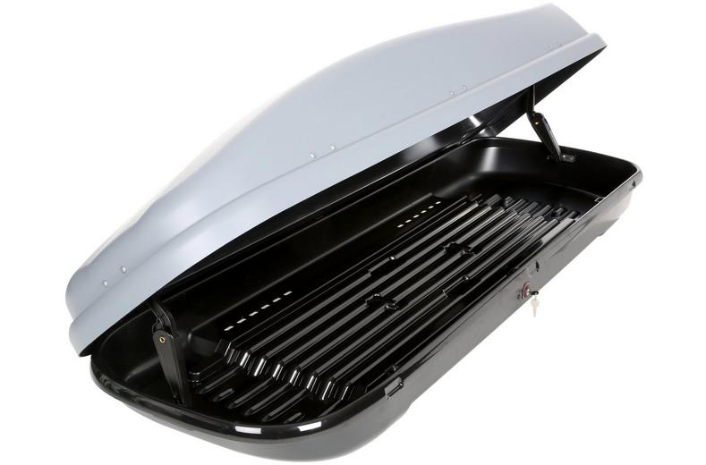 Halfords 420L Roof Box - Grey Halfords 420L Roof Box - Grey