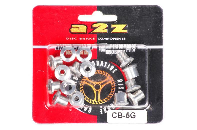 A2Z Chainring Bolts - 5 Arm A2Z Chainring Bolts - 5 Arm